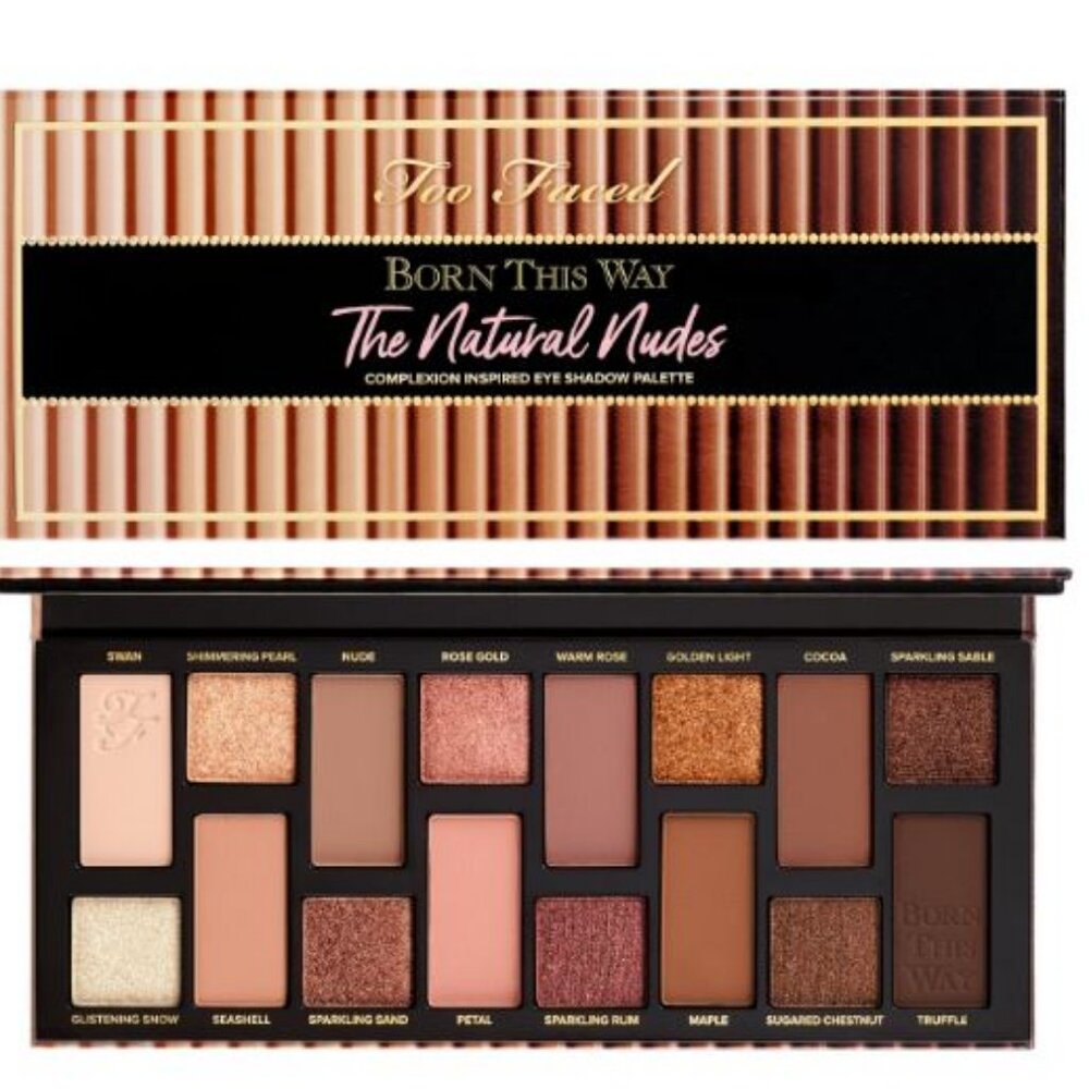 Too Faced Born This Way The Natural Nudes Eye Shadow Palette - NEW IN BOX
